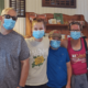 Four “masked” visitors were among the first we greeted when we opened the doors at NHCC on June 18th. Their mode of transportation was a beautiful recreational vehicle that took them to 12 states for a month. Great way to travel in “safer at home” during the Covid - 19 pandemic!